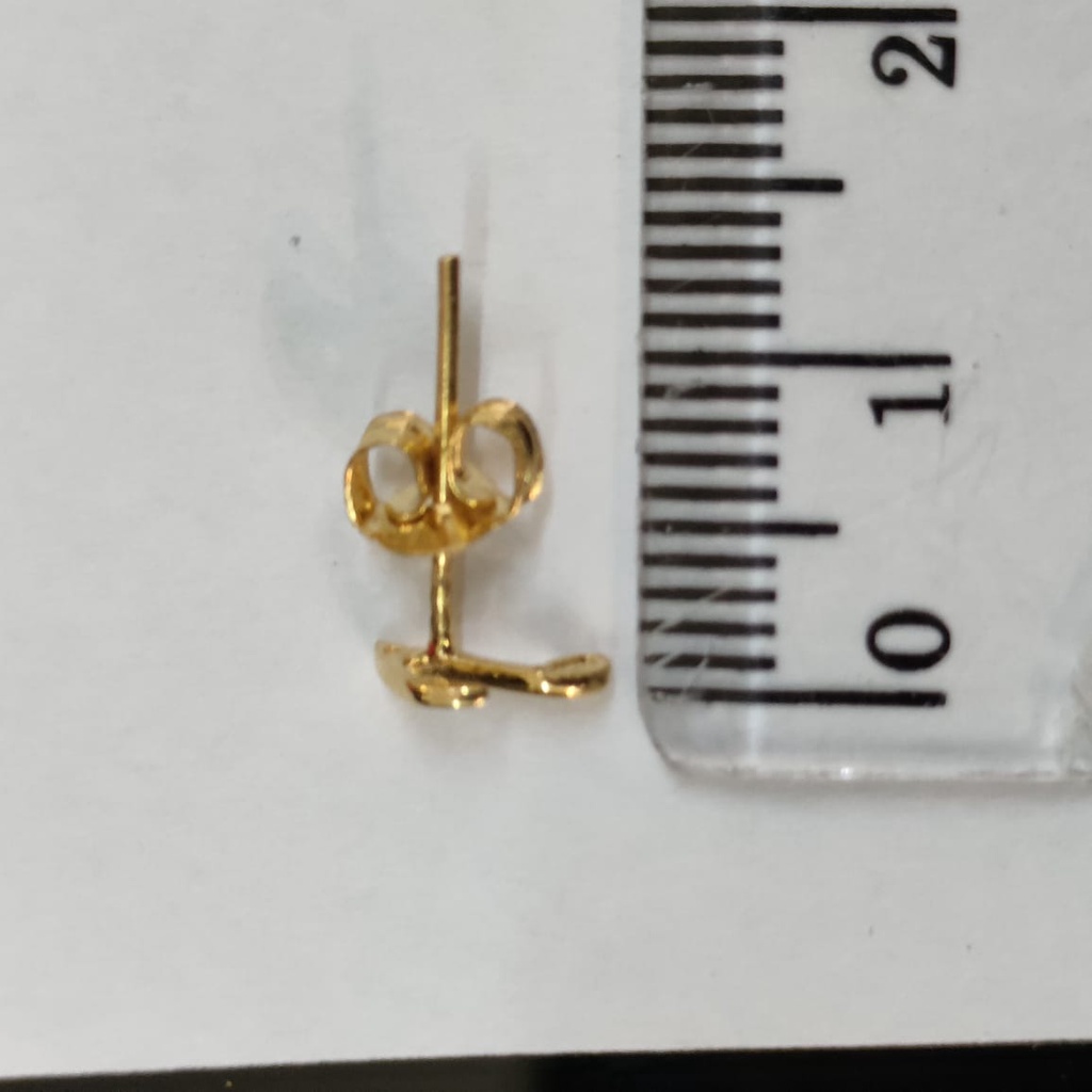 NEW Anting Emas 17K - 0.6 gr Kadar 750 - 1764