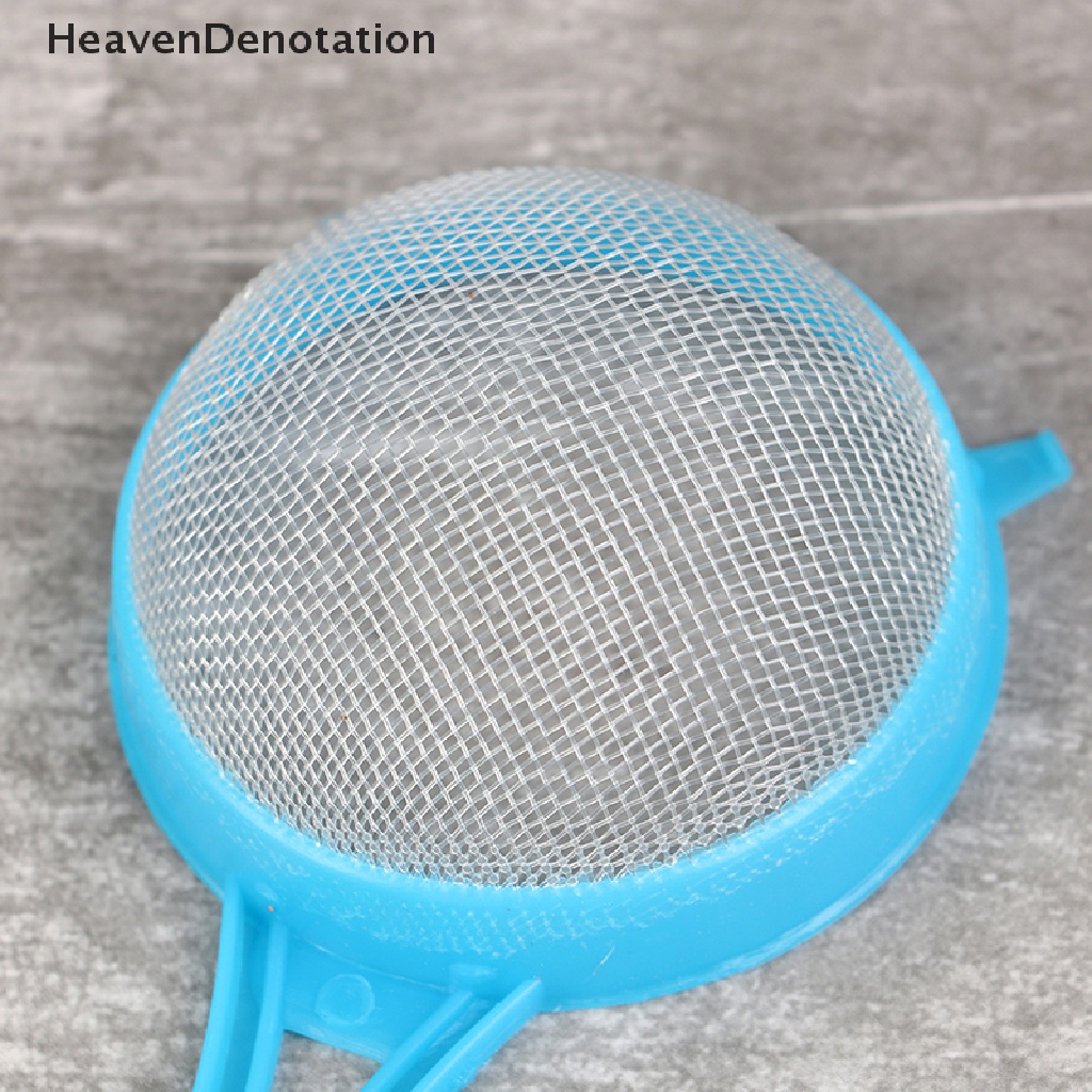 [HeavenDenotation] 4pcs/set Saringan Tepung Genggam Plastik Saringan Jaring Halus Colander Soy Milk Sieve HDV