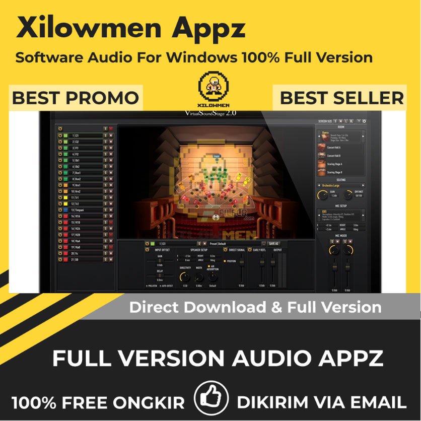 [Full Version] Parallax-Audio Virtual Sound Stage Pro Lifetime Audio Software WIN OS