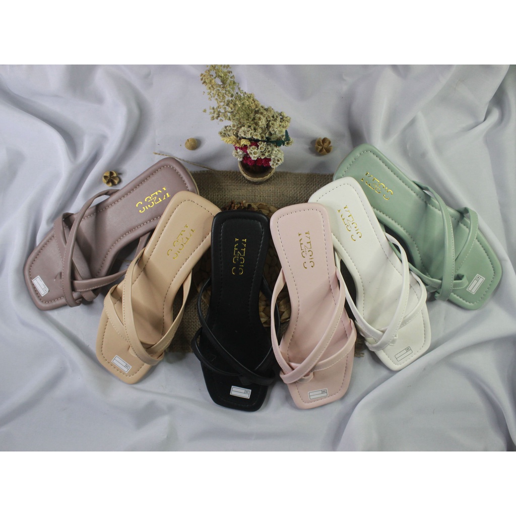 KESS DH03 - IRIS SANDAL TALI WANITA PREMIUM