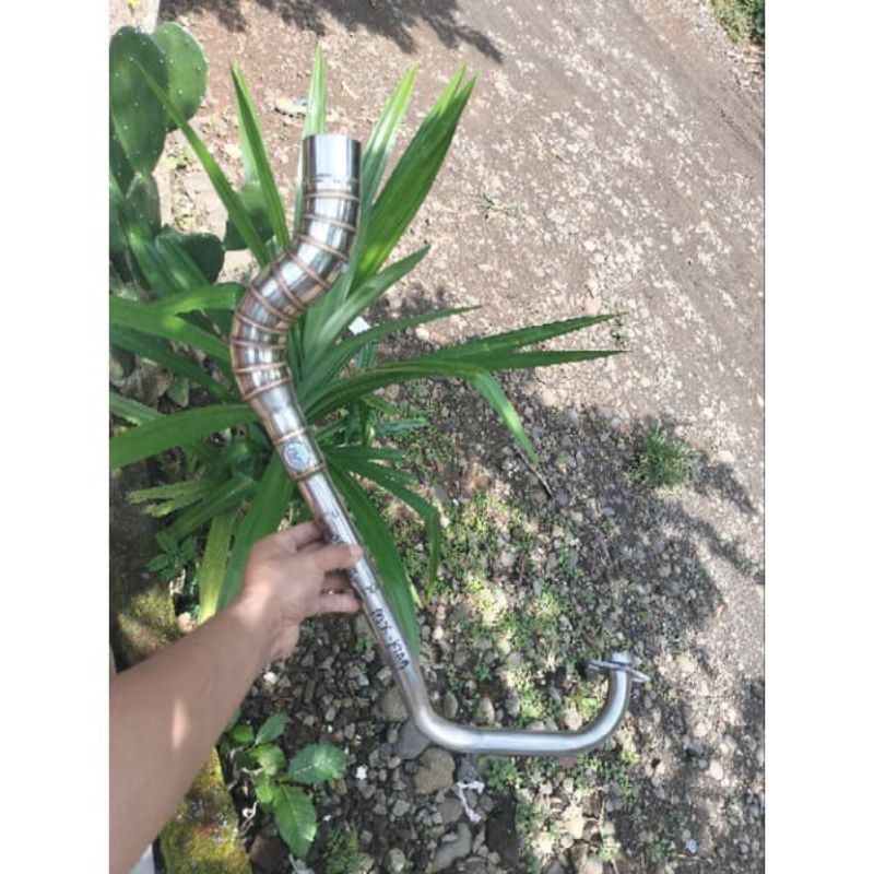 leher knalpot model cobra pnp jupiter mx old mx new