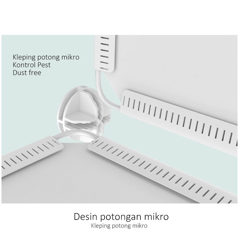 KAGK Lemari Plastik lemari Pakaian DIY Anak Wardrobe Dengan Pagar Plastik