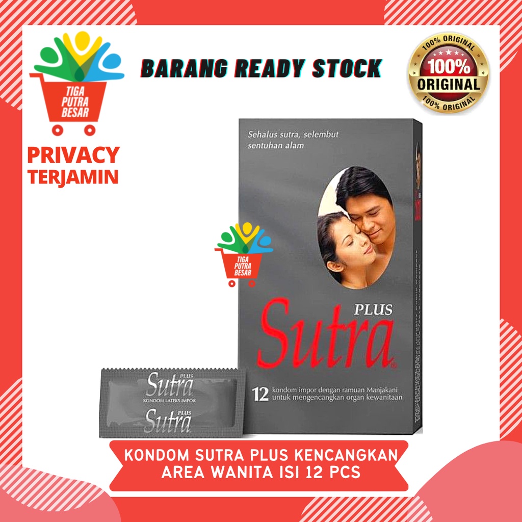 KONDOM SUTRA PLUS ISI 12 PCS EXTRA TIPIS