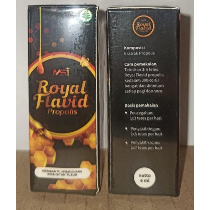 ROYAL FLAVID PROPOLIS / PENGGANTI PROPOLIS EL PRIMA MSI ORIGINAL