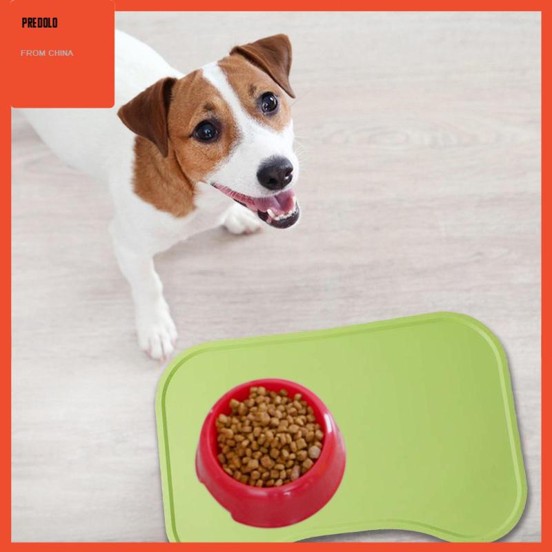 [Predolo] Alas Makanan Anjing Tatakan Alas Makan Alas Anti Air Untuk Tray Piring Kucing
