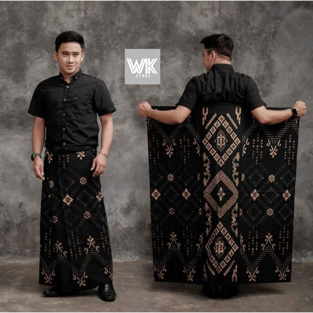 Sarung Balimun - Wkstore Exclusive - Sarung Cabutan Santri Dewasa - Sarung Batik Palaikat