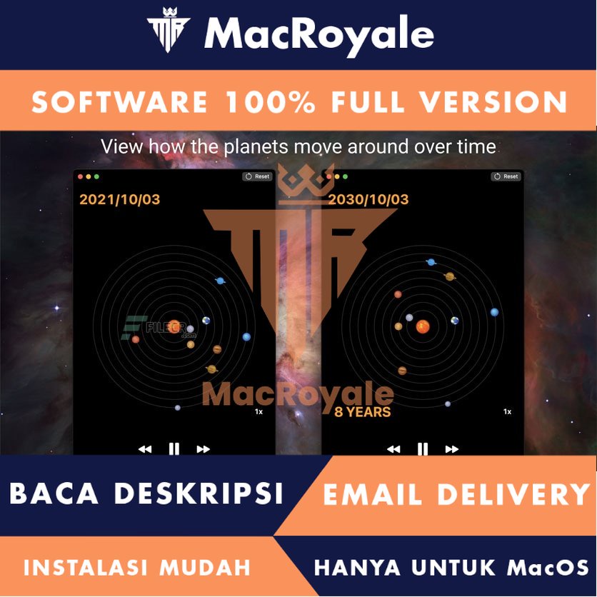 [MacOS] 8Planets Solar System Viewer Full Version Lifetime Full Garansi