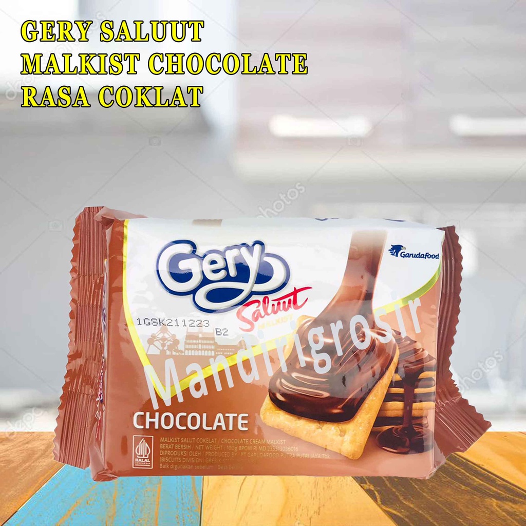 Chocolate*  Gery saluut* Malkis salut cokelat* 100g