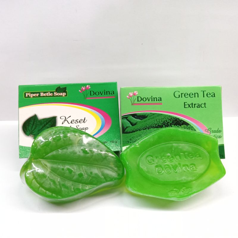 Sabun kinori green tea & sirih keset by dovina