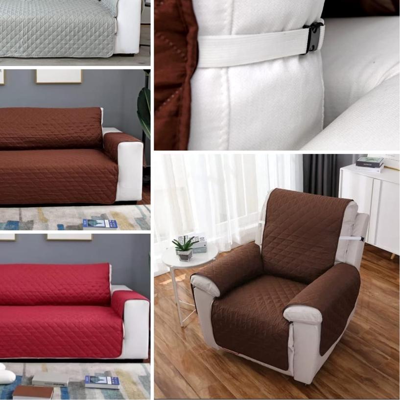 ✦ cover sofa protector sarung sofa protektor cover sofa 1 2 3 seater IMPORT ✧