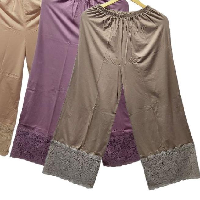 ➱ Kulot Renda Celamis Renda Celana Daleman Gamis Model Kulot Renda ☎