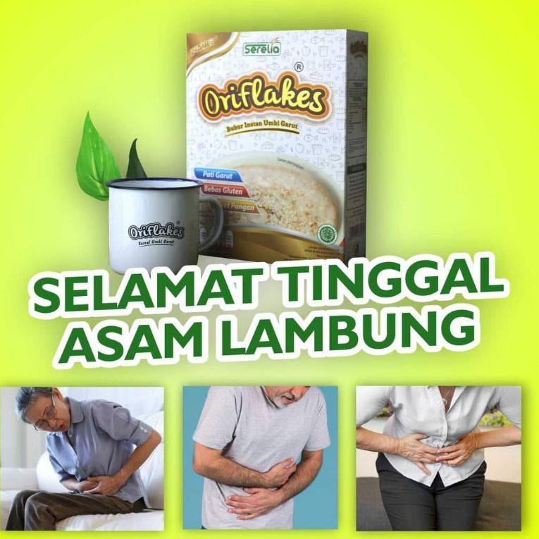 

T26 ORIFLAKES SEREAL UMBI GARUT ASAM LAMBUNG 350 GRAM PALING DIMINATI ㅮ