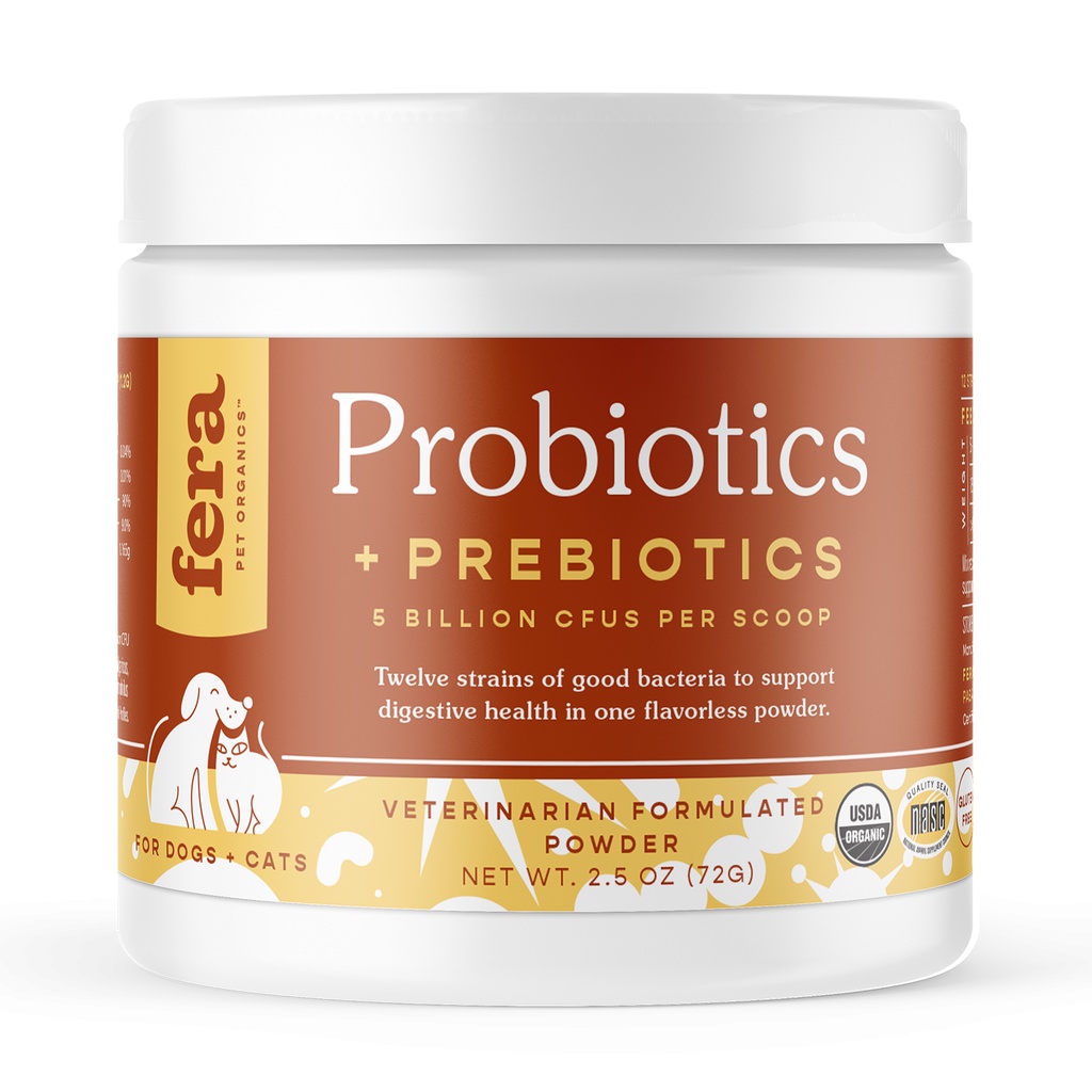 Fera Organic Probiotic + Prebiotic - Probiotik untuk Anjing