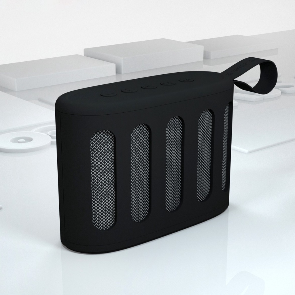 BOOMS BASS L4 Portable Bluetooth Speaker with Pum Stereo 3D Bass