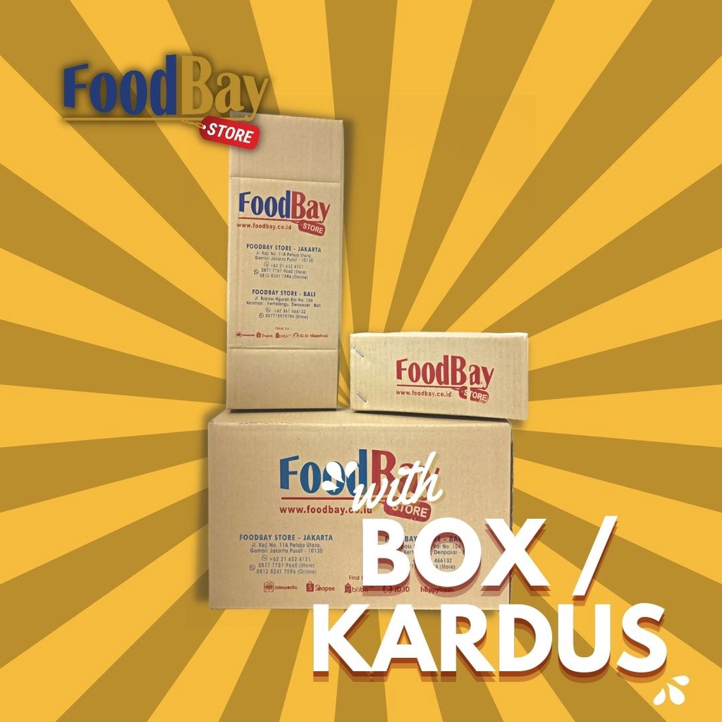 PACKING EXTRA KARDUS ( agar paket lebih aman mohon untuk di tambahkan ya )