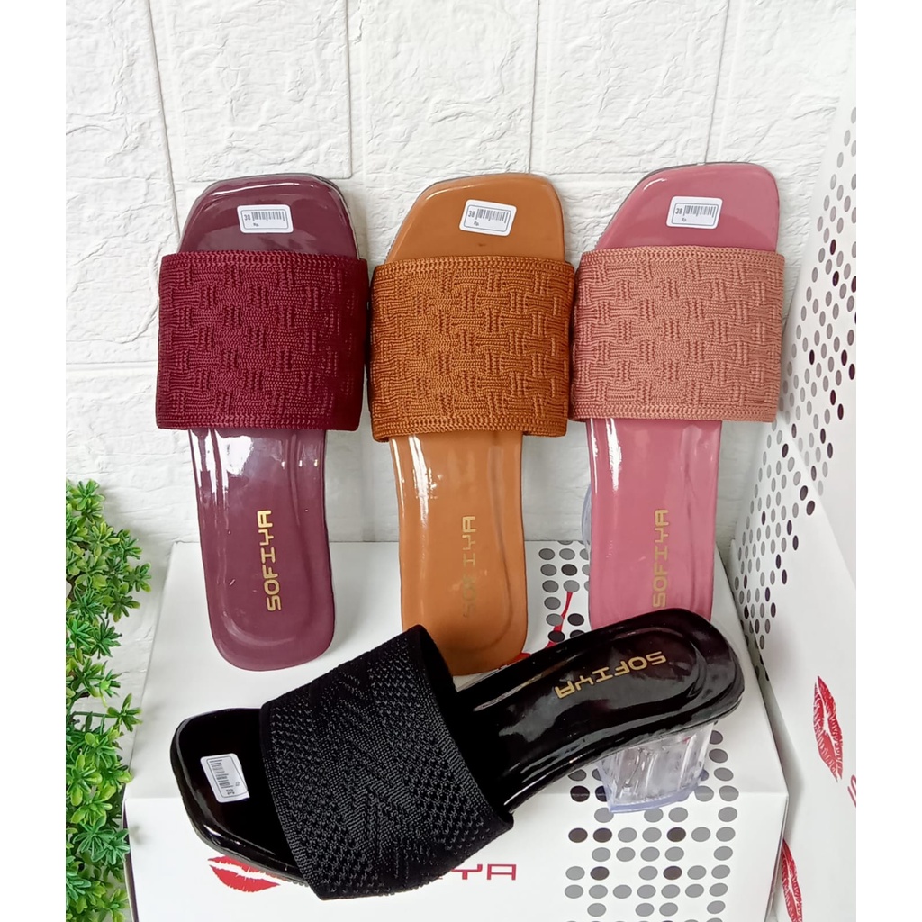 Heels Rajut Kaca Wanita heels sofiya