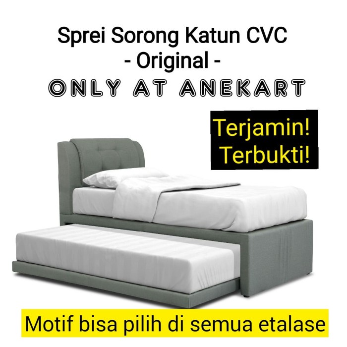 Terlaris Sprei Kasur Sorong Motif Pilihan, Kasur 2 In 1, 100X200