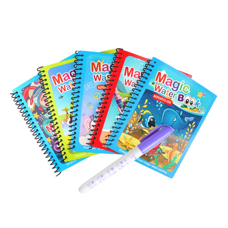 SEVENTEEN MAGIC WATER BOOK BUKU WARNA AJAIB BUKU MEWARNAI MENGGAMBAR BUKU GAMBAR EDUKASI ANAK BUKU BELAJAR ANAK GROSIR TERMURAH