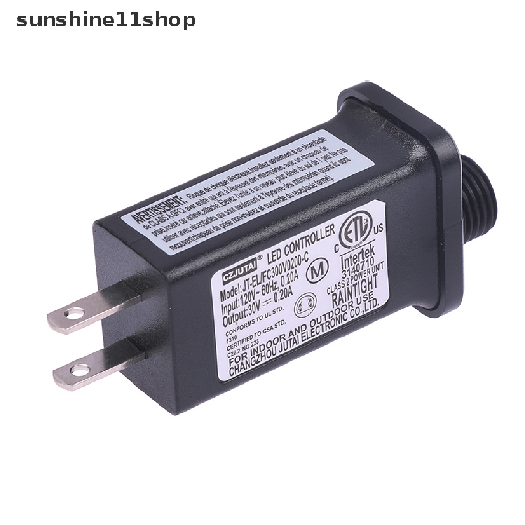 Sho AC 120V Ke 30VDC 6W 8fungsi SELV Lampu LED Driver US Plug Switch Adaptor N