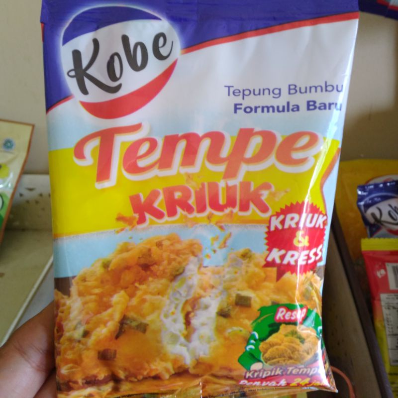 

Tepung Bumbu Kobe Tempe Kriuk