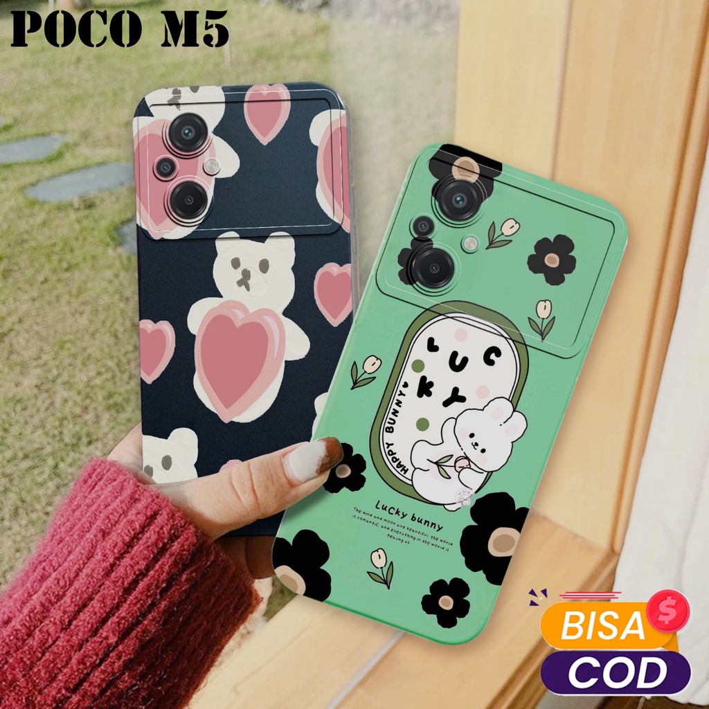 PRO CAMERA POCO M5 - SOFTCASE POCO M5 - CASE HP POCO M5 - CASING HP POCO M5 - MACAROON POCO M5 - KES