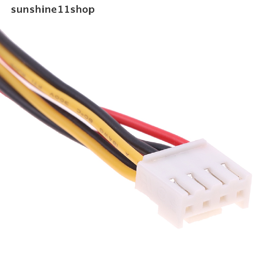 Sho Kabel Listrik SATA 4Pin Ke 1atau 2port Untuk Perekam VCR Hikvision DAHUA Mini 25CM N