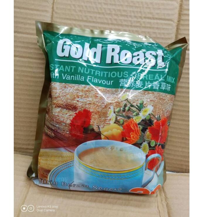 

Di⚡kon !! minuman cereal gold roast(vanila.coklat)