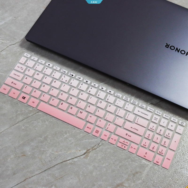 Cocok Untuk Dell 15.6 &quot;Aspire 7 A715 75g A715 74g 2020 A715 74g 2020 A715-74 15.6 Inch 2019 2020 film Pelindung keyboard Tahan Air Dan Lembab Silikon Cakupan Penuh [ZK