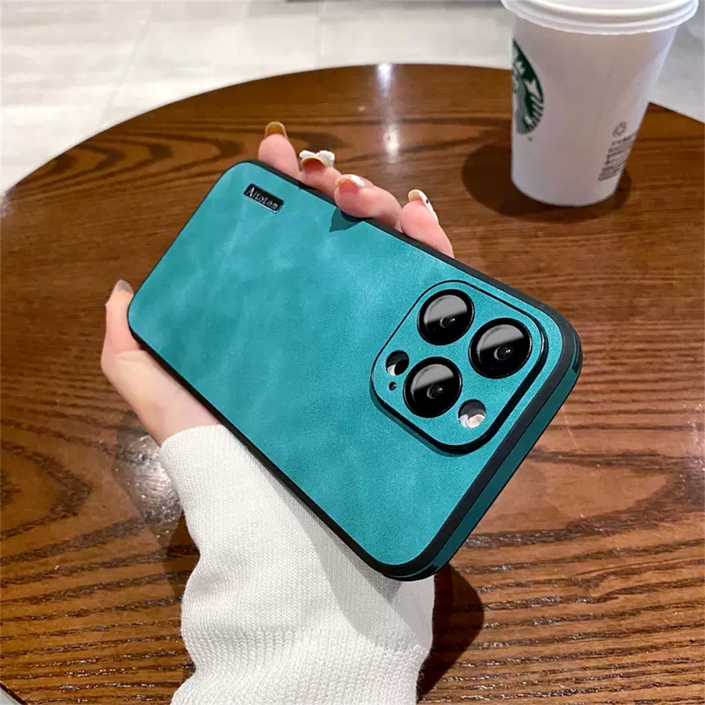 Pelindung Kamera Mewah Lensa film case iPhone 14 Pro Max case iPhone 13 12 Pro Max Case14 plus Promax Kulit shockproof protection hard back cover