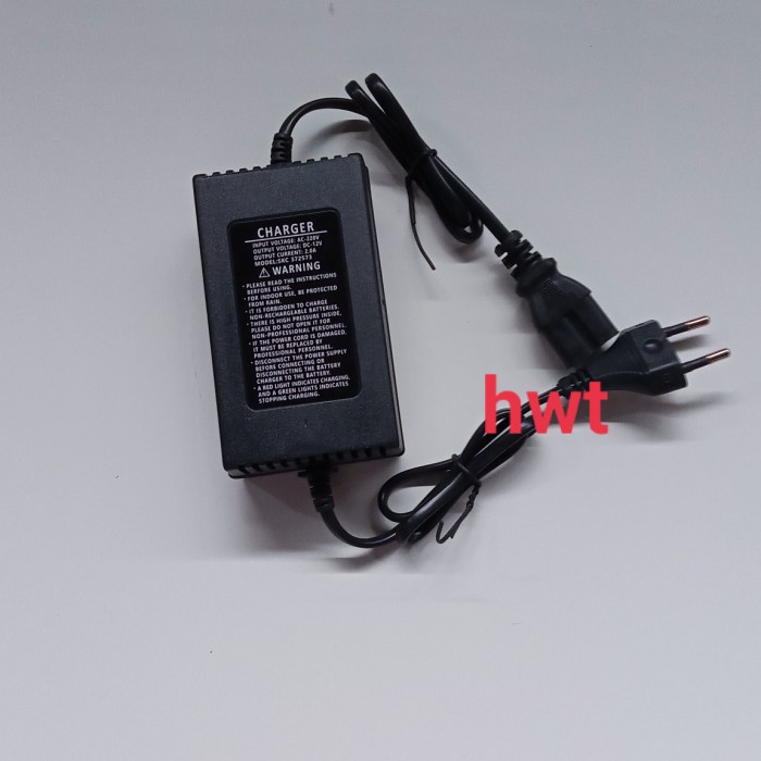 charger sprayer elektrik 12 V 2A charger aki untuk sprayer elektrik