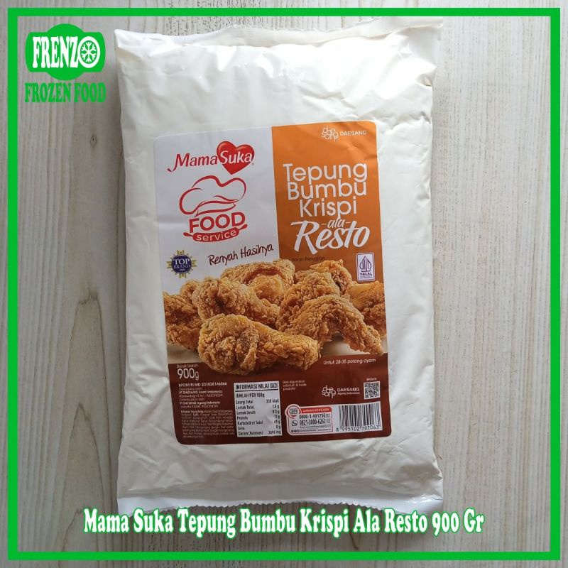 

MS Tepung Bumbu Krispi Ala Resto 900Gr