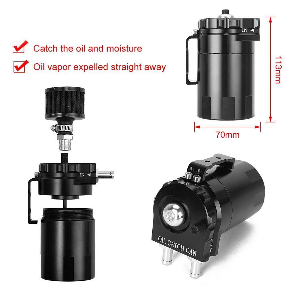 Populer Oil Catch Can Replacement Oil Separator Valve Filter Kit Saluran Minyak Tandon Solar