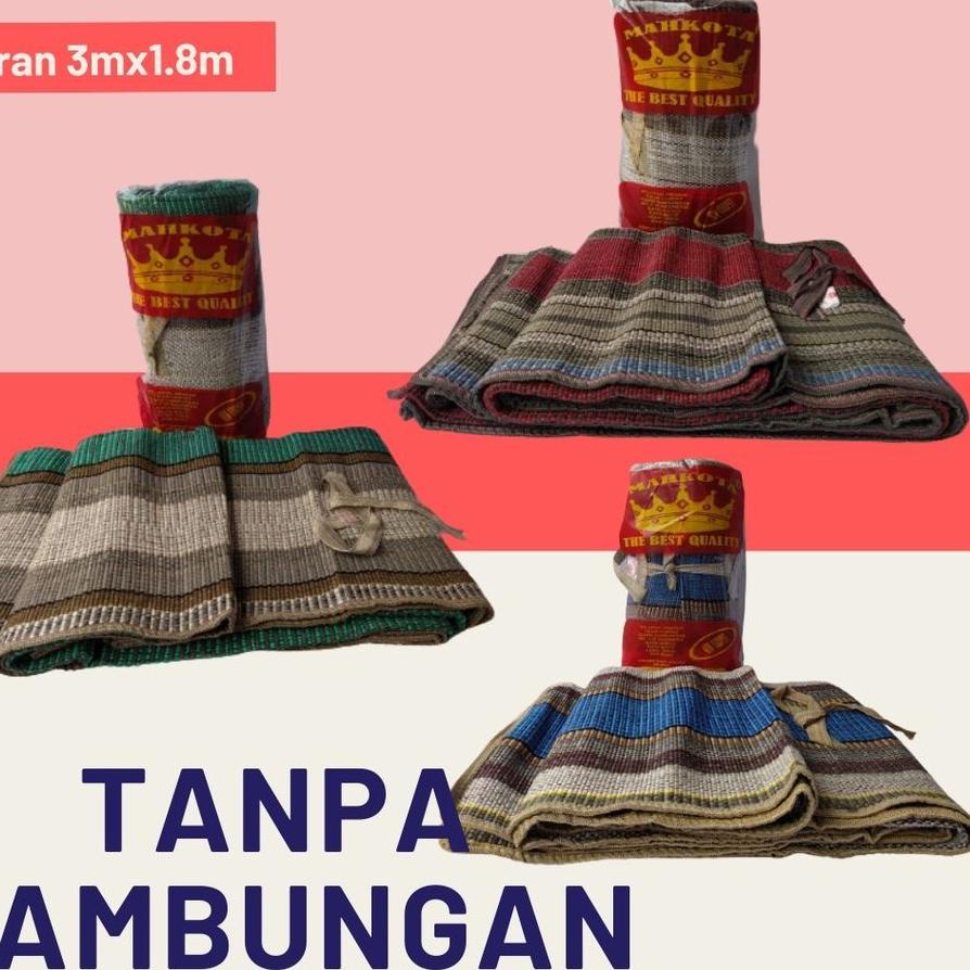 ֍ Tikar Lipat Piknik Terlaris Size Besar cm Plastik Gulung COD  Termurah ☆
