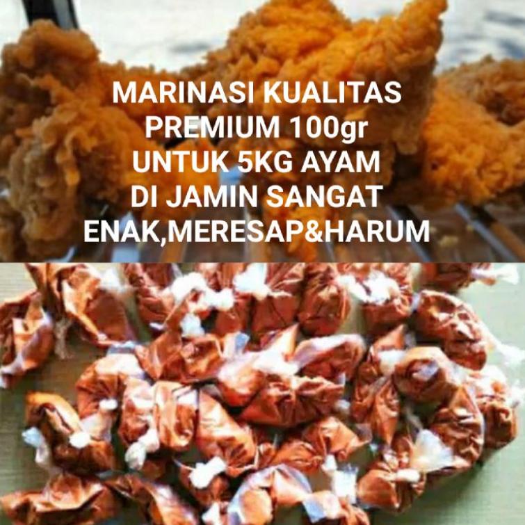 

D97 BUMBU MARINASI FRIED CHICKEN/GEPREK 100GR BUAT 5-6KG AYAM BEST SELLER ❅