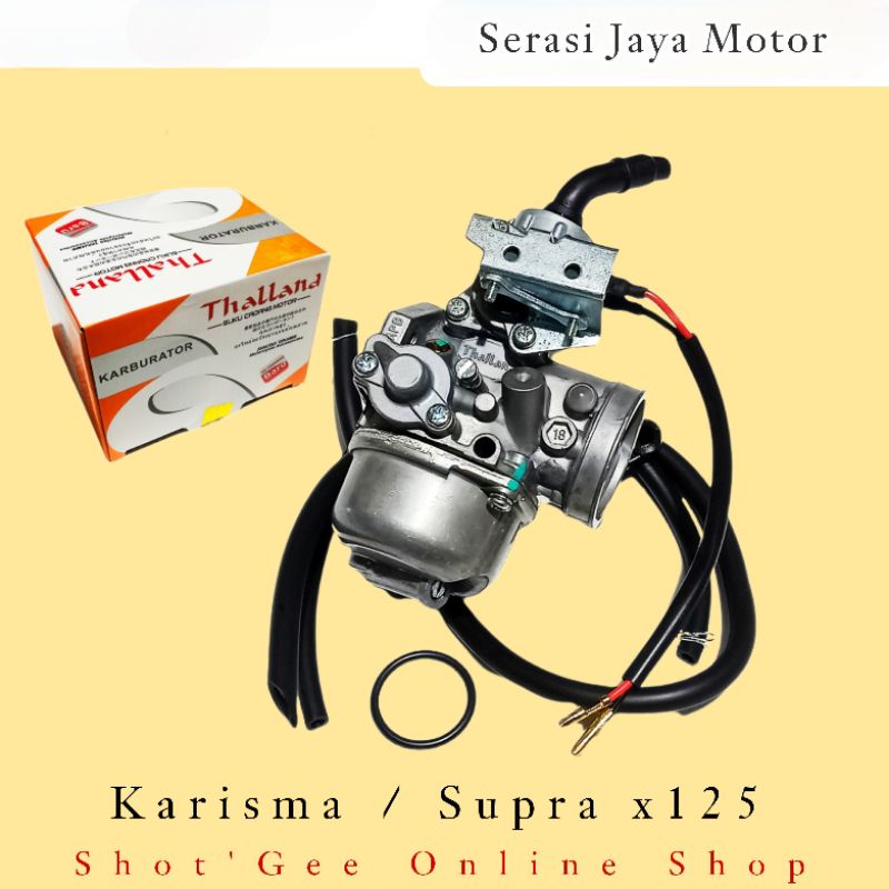 THALLAND CARBULATOR KARISMA/SUPRA X125 (KPH) / KARBULATOR SUPRA X125/KARISMA / KARBU KARISMA / SUPRA X 125 (KPH)