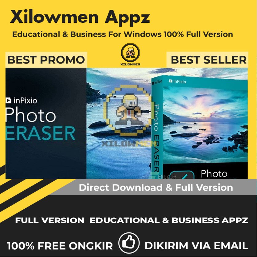 [Full Version] InPixio Photo Eraser Pro Design Graphics Lifetime Win OS