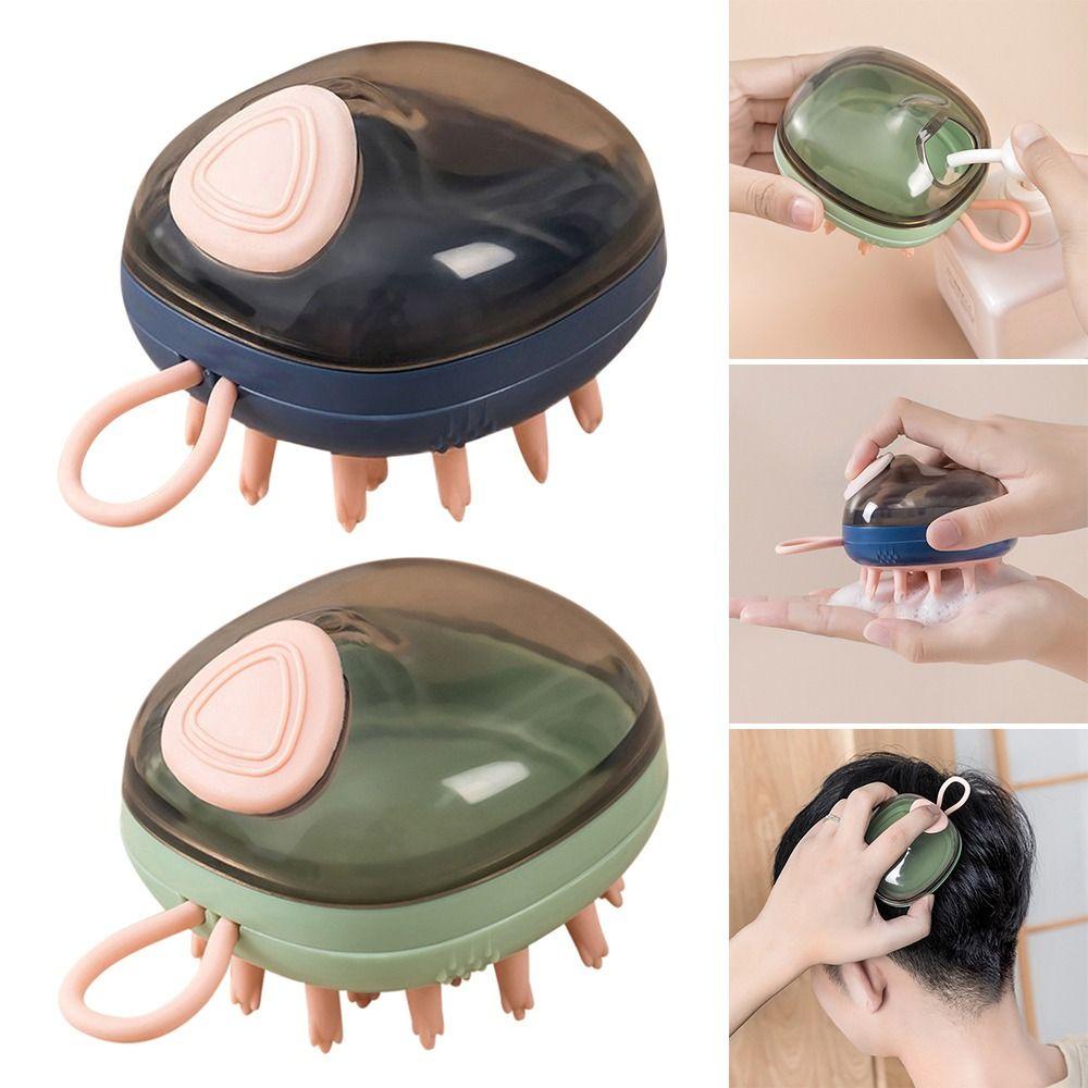 Populer Body Scrubber Shower Cleaning Melancarkan Pertumbuhan Rambut Grooming Sisir Perawatan Kulit Kepala Aksesoris Kamar Mandi Kepala Tubuh Pijat Pembersih Kulit