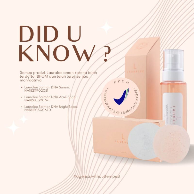 LAURALEE Salmon DNA 2in1 Soap Brightening & Acne