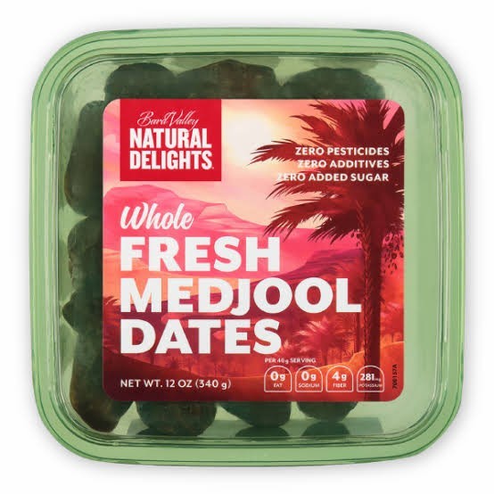 

Natural Delights Medjool Dates Fruits 340 gr | Buah Kurma medjol USA