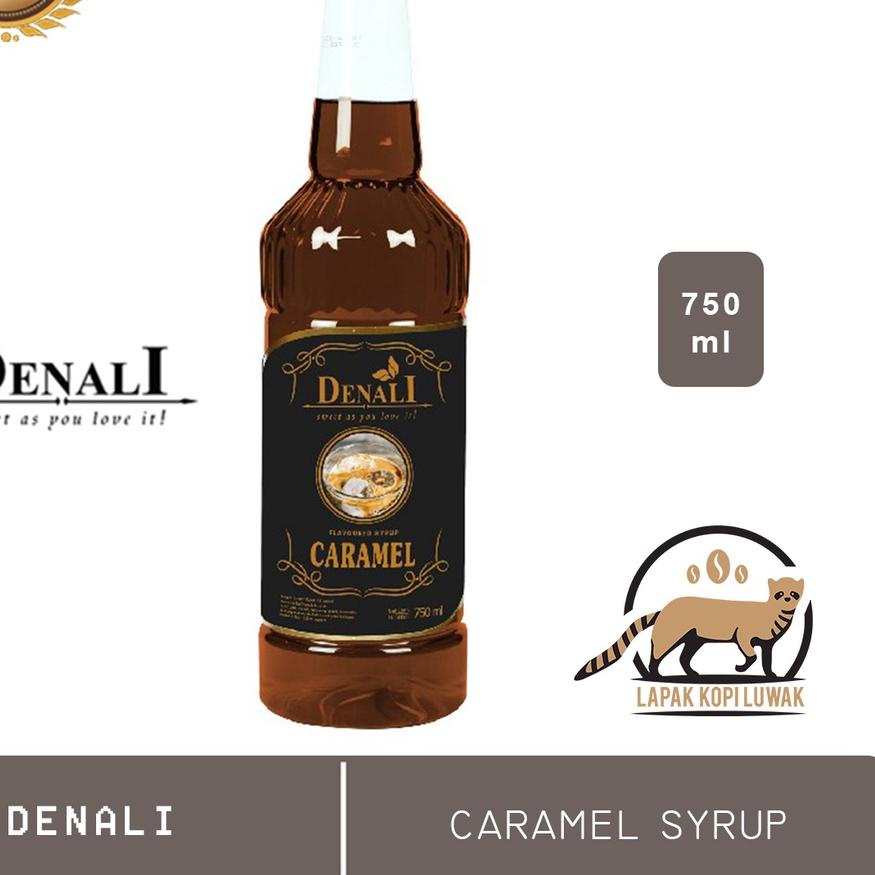 

✷ Caramel Syrup merk Denali ✴