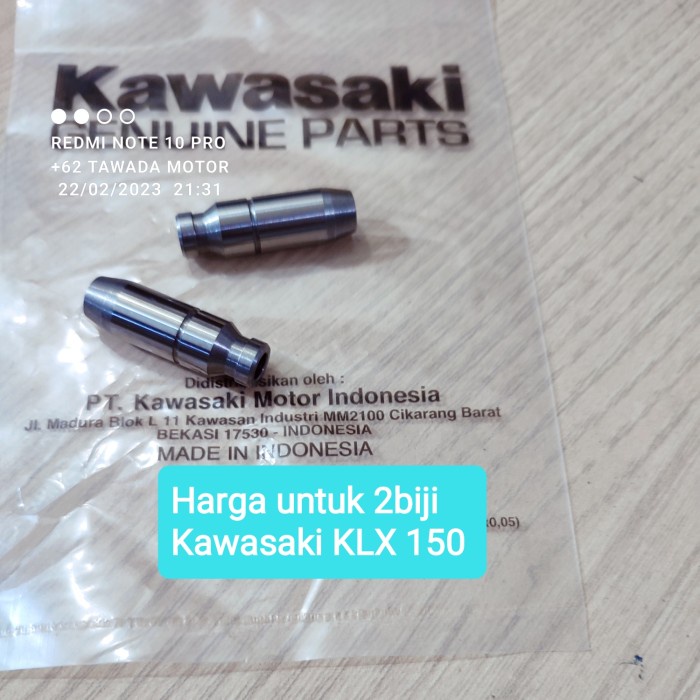 BOS BOSH BOTOL KLEP KAWASAKI KLX 150.HARGA 2BIJI