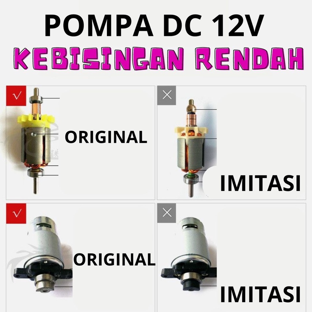 Pompa DC 12V Dengan Kapasitas Aliran 3,5LPM Solusi Efisiensi Dan Praktis FEFARM