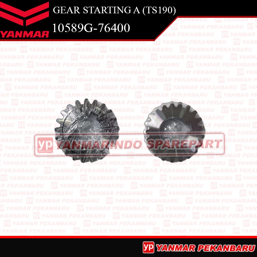 TS190 TS230 GEAR STARTING LOWER GIGI ENGKOL BAWAH YANMAR 10589G-76400 ORIGINAL ASLI
