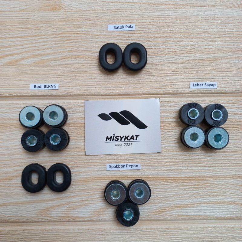 COD/Karet bodi bosh Yamaha Jupiter Z/karet bodi full set Jupiter/karet bosh lengkap Jupiter Z/karet 