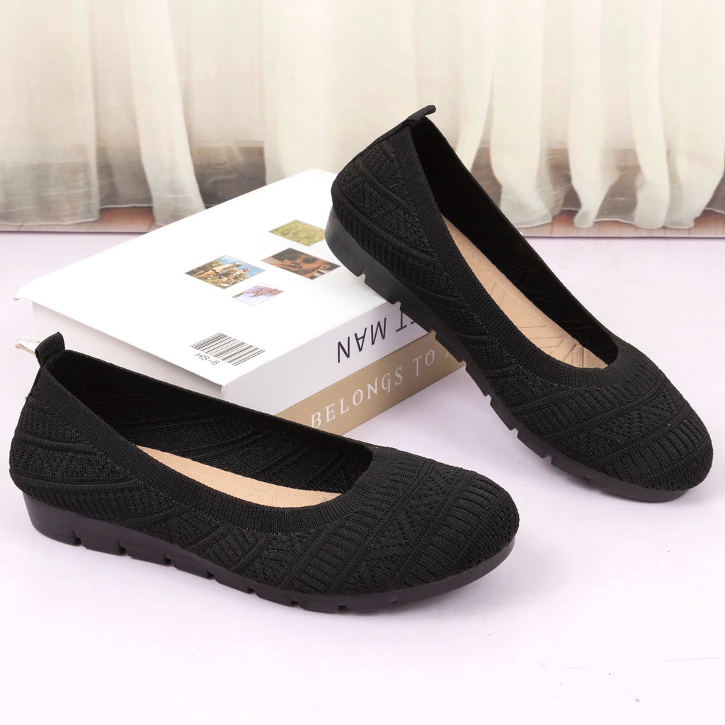 Sepatu Flat Shoes Wanita Import QP-A21 Premium Quality