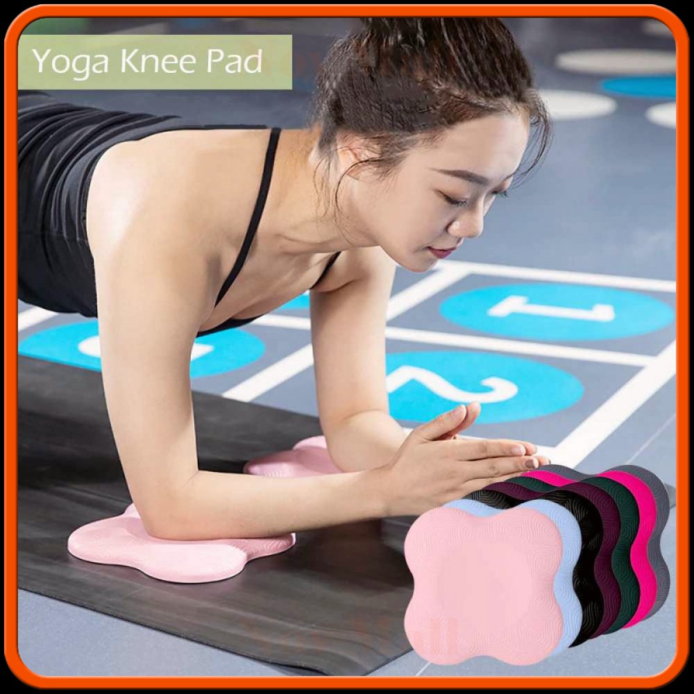 Bantalan Kaki Tangan Yoga Fitness Knee Hand Pad Mat 2 PCS -SP766