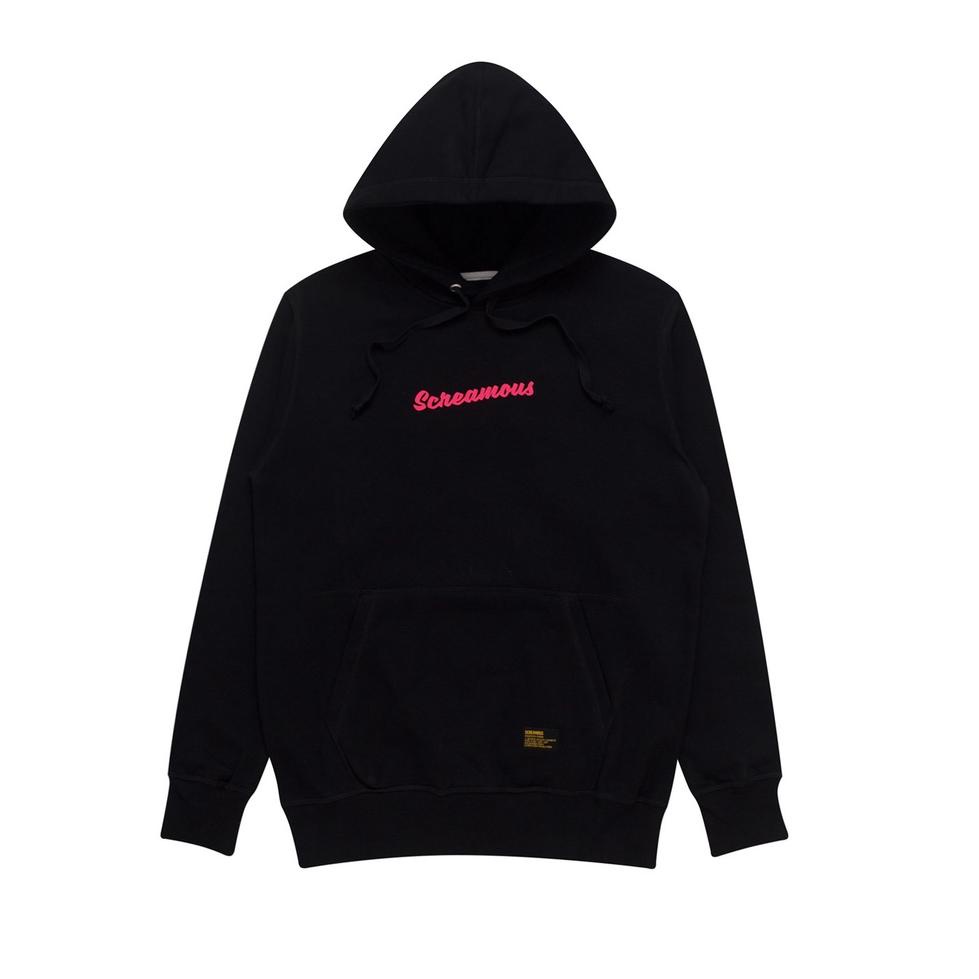 TERLARIS Screamous Sweater Pullover Hoodie ALMAZ BLACK