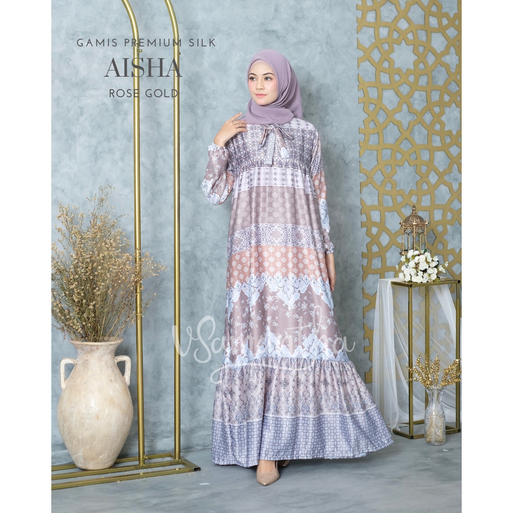 Gamis Premium Silk Aisha