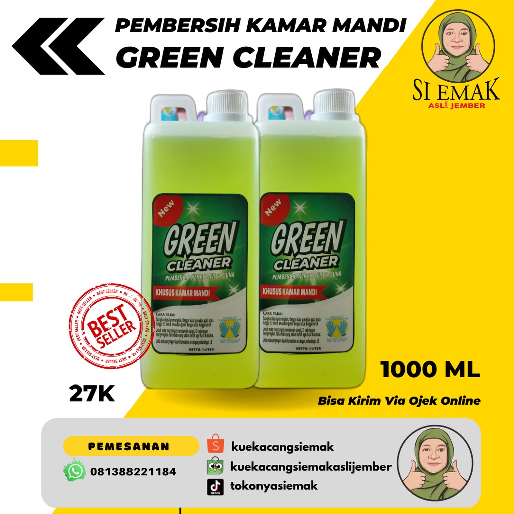 Green cleaner / NR Clean pembersih kerak keramik