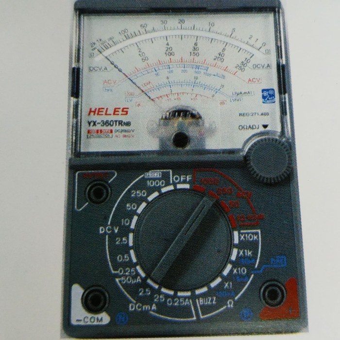 Listrik Multi Tester Analog Yx 360 Trnb Heles.